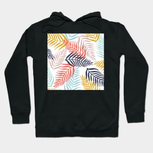 Palm leaf pattern Hoodie